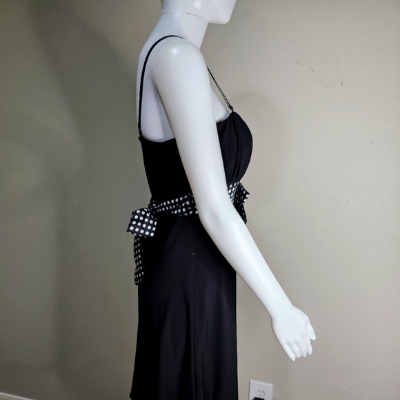 Body Central back with poka dot sash. size Medium formal - Picture 2 of 4